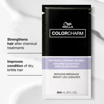 Authentic USA imported Wella bond building hair treatment packet layout
