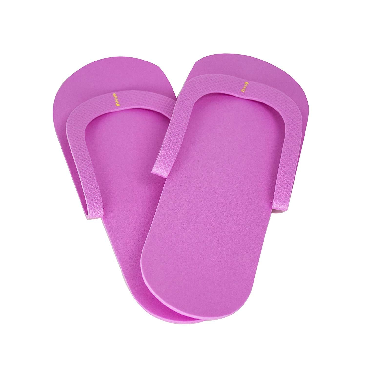 Close up of the slip resistant texture on JOVANA disposable spa slippers