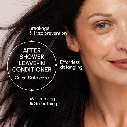 Lightweight sulfate free leave in cream for curly hair and wave definition