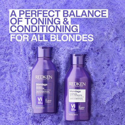 Redken color extend blondage moisturizing conditioner for cool blonde hair maintenance