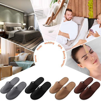 Neutral colored Geyoga house slippers for hotel or spa