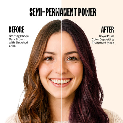 Overtone nourishing damage free hair color conditioner bottle highlighting the clean vegan and cruelty free certifications.