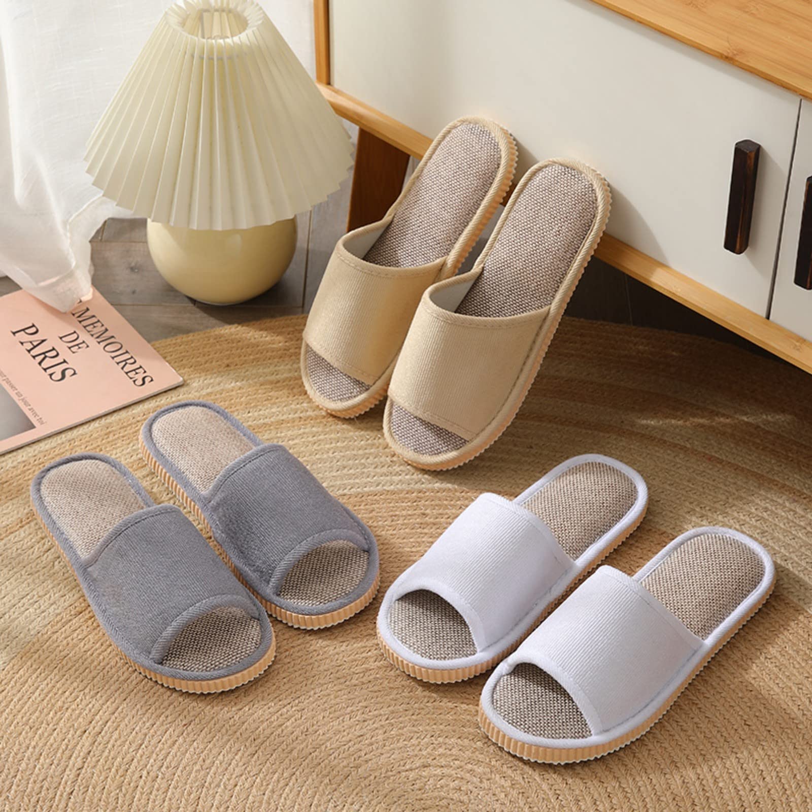 Biroris corduroy material guest footwear