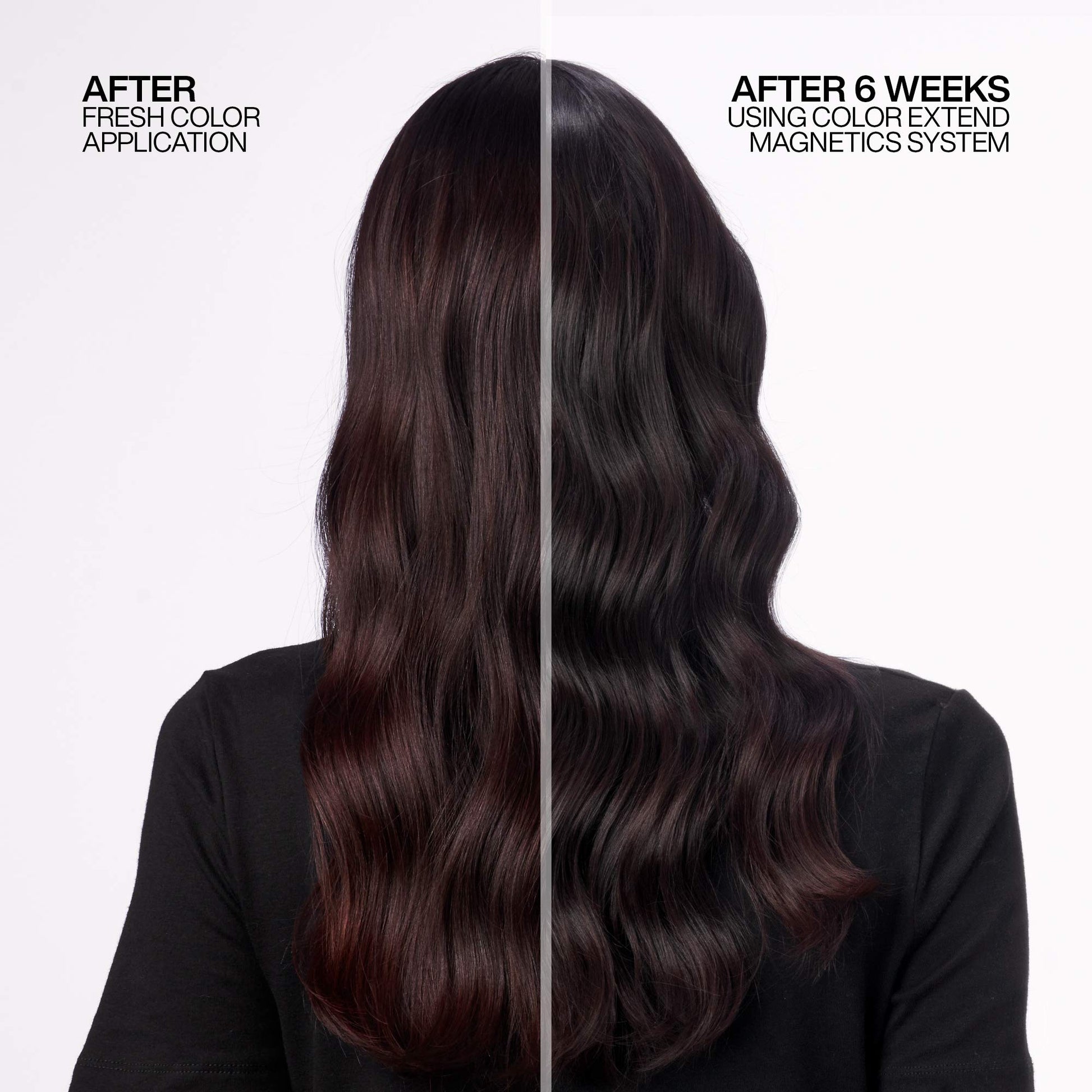 Sulfate free color protecting conditioner bottle showcasing key product benefits