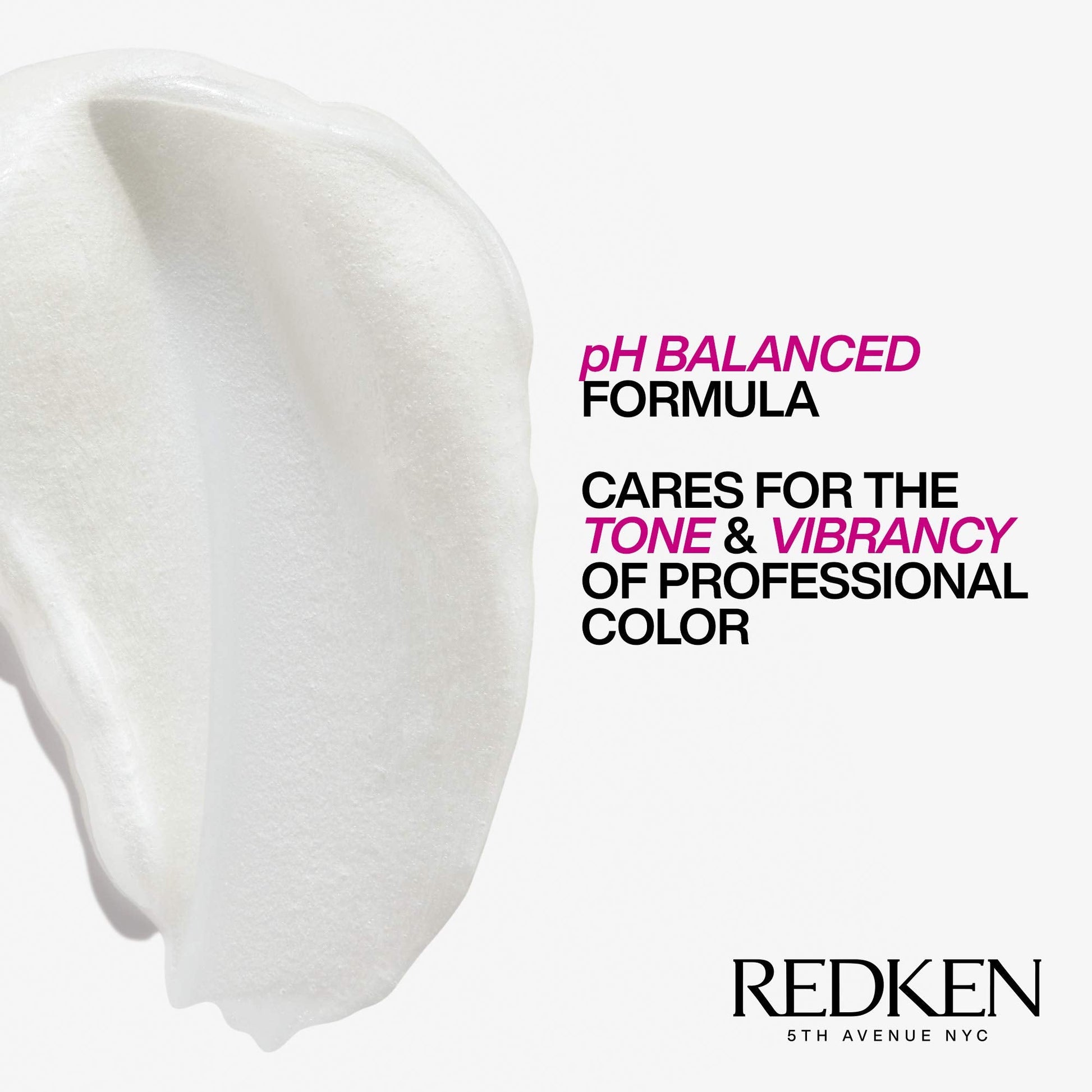 Redken professional hair care color extend magnetics formula showing bottle texture