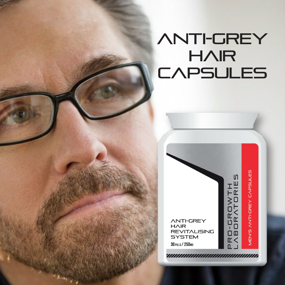 Pro Growth hair revitalising system 30 capsules dietary supplement for men