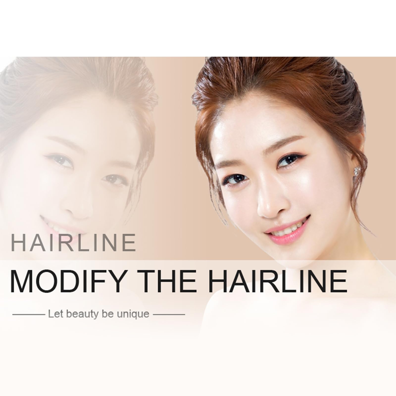 WAONIQ hair shadow powder showing integrated mirror and sponge applicator