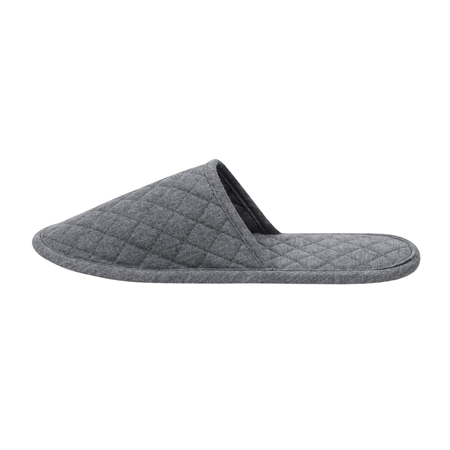 Unisex Ibluelover portable spa slippers displayed flat to showcase the compact foldable shape.