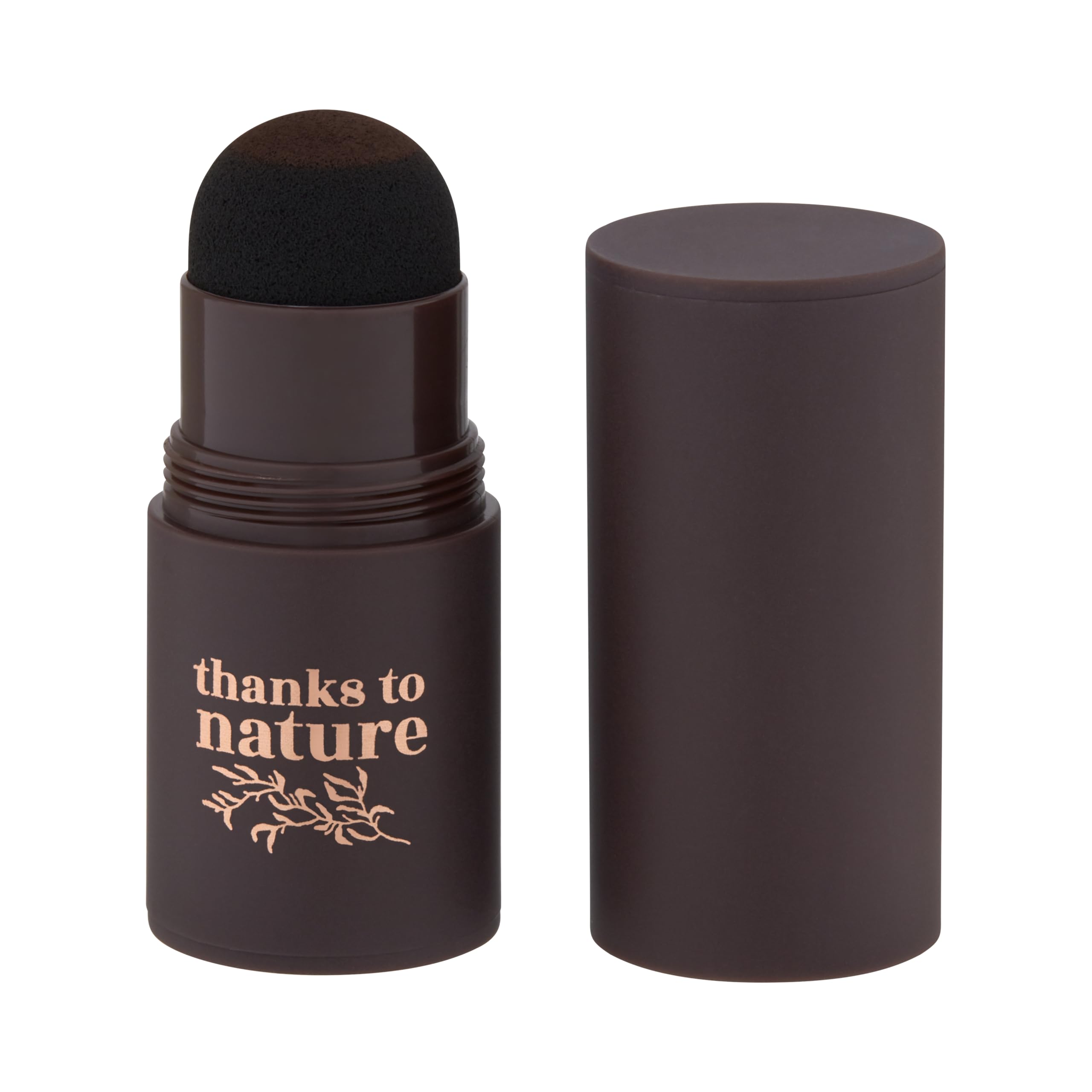 Chic Cocoa shade swatch of Thanks To Nature cream to powder formula.