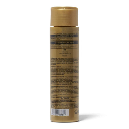 Sulfate free purple hair toner treatment for removing yellow brassy tones