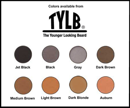 Authentic USA imported TYLB facial hair grooming products on display