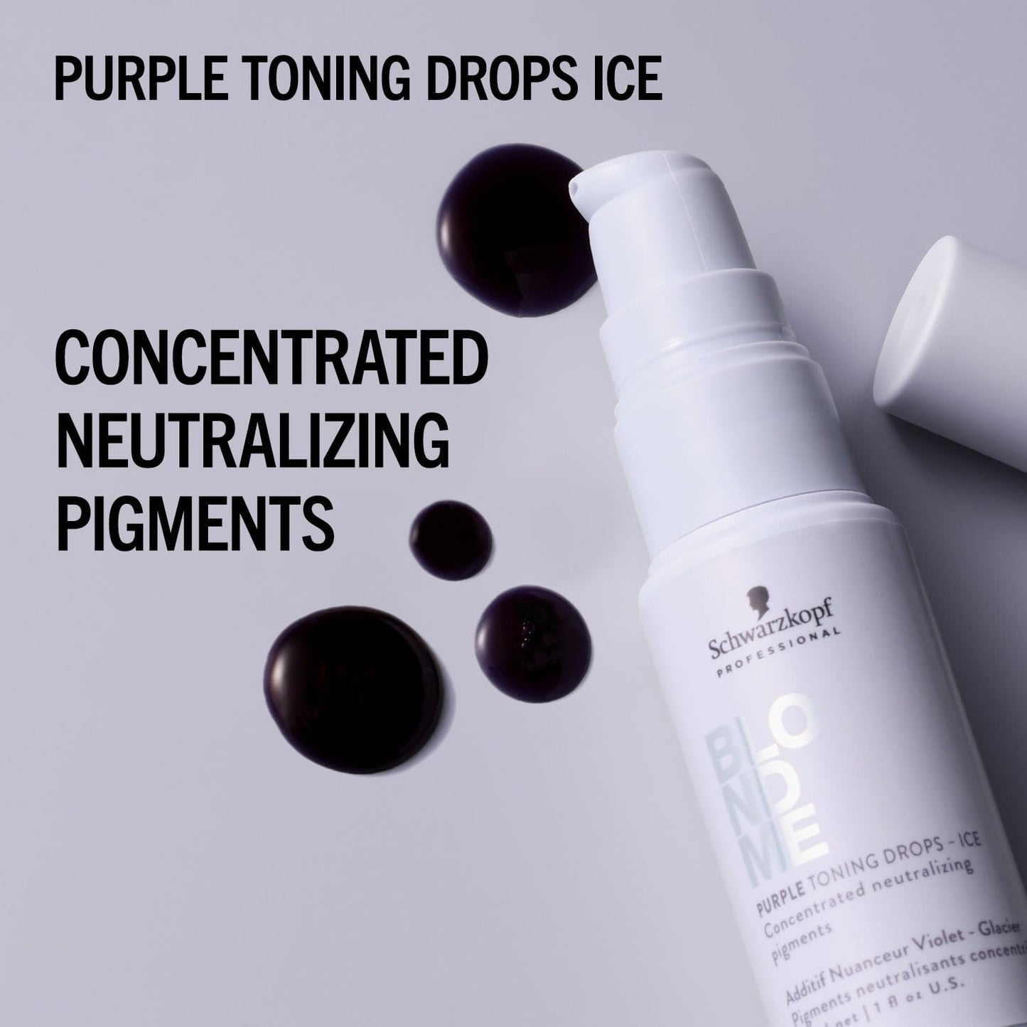 Authentic USA imported Schwarzkopf blonde hair treatment for eliminating brassy yellow tones