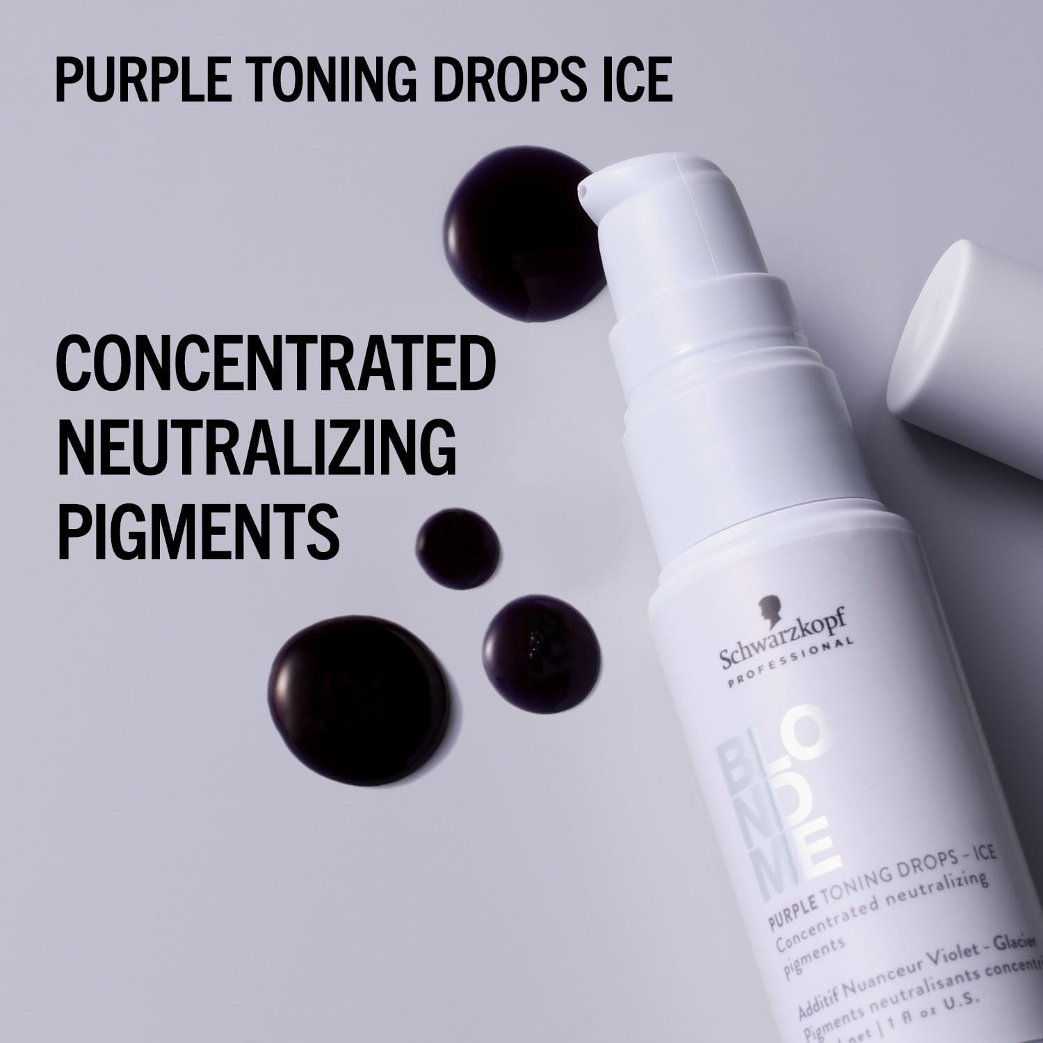 Authentic USA imported Schwarzkopf blonde hair treatment for eliminating brassy yellow tones