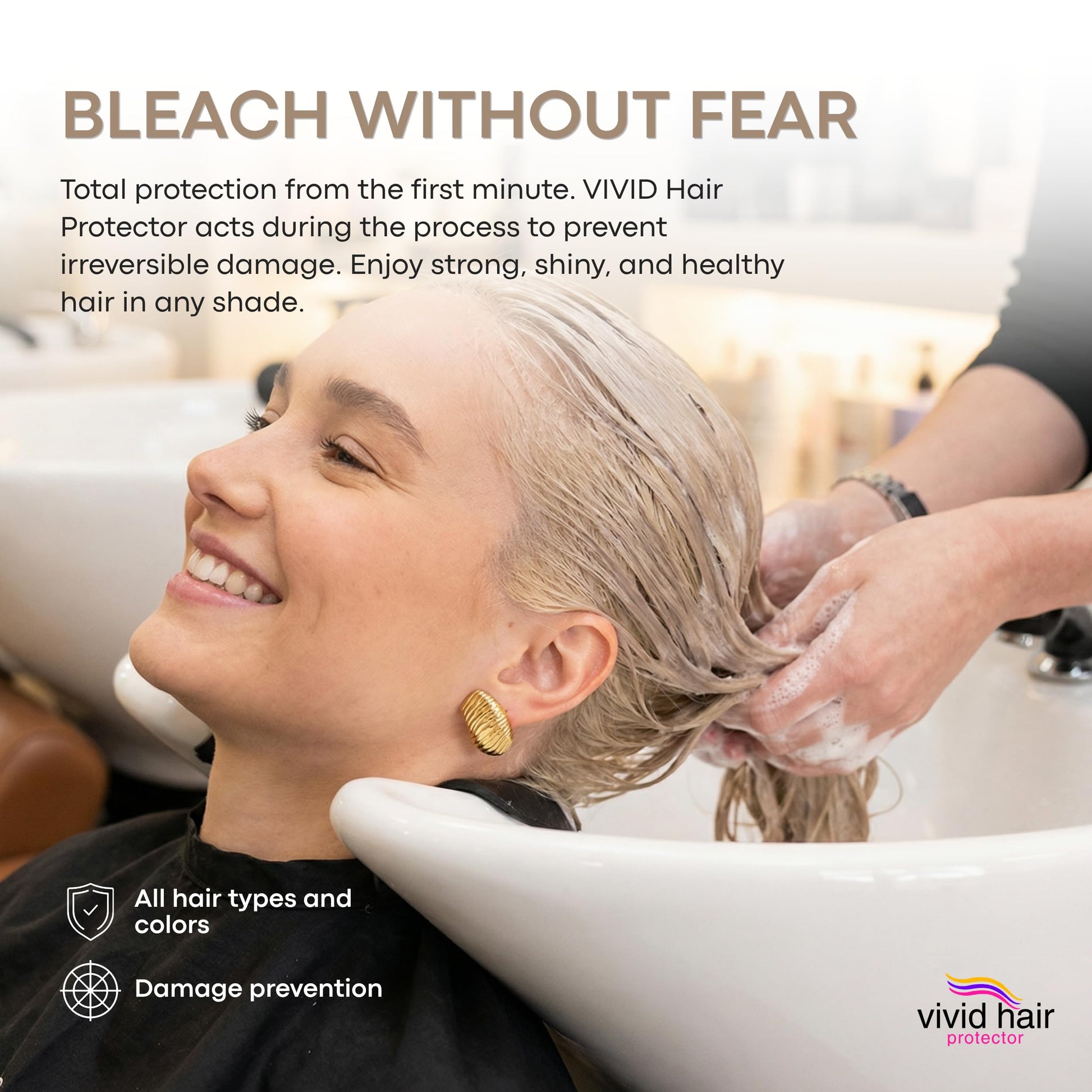 Inverto Revolution damage prevention formula for professional hair bleaching and highlighting