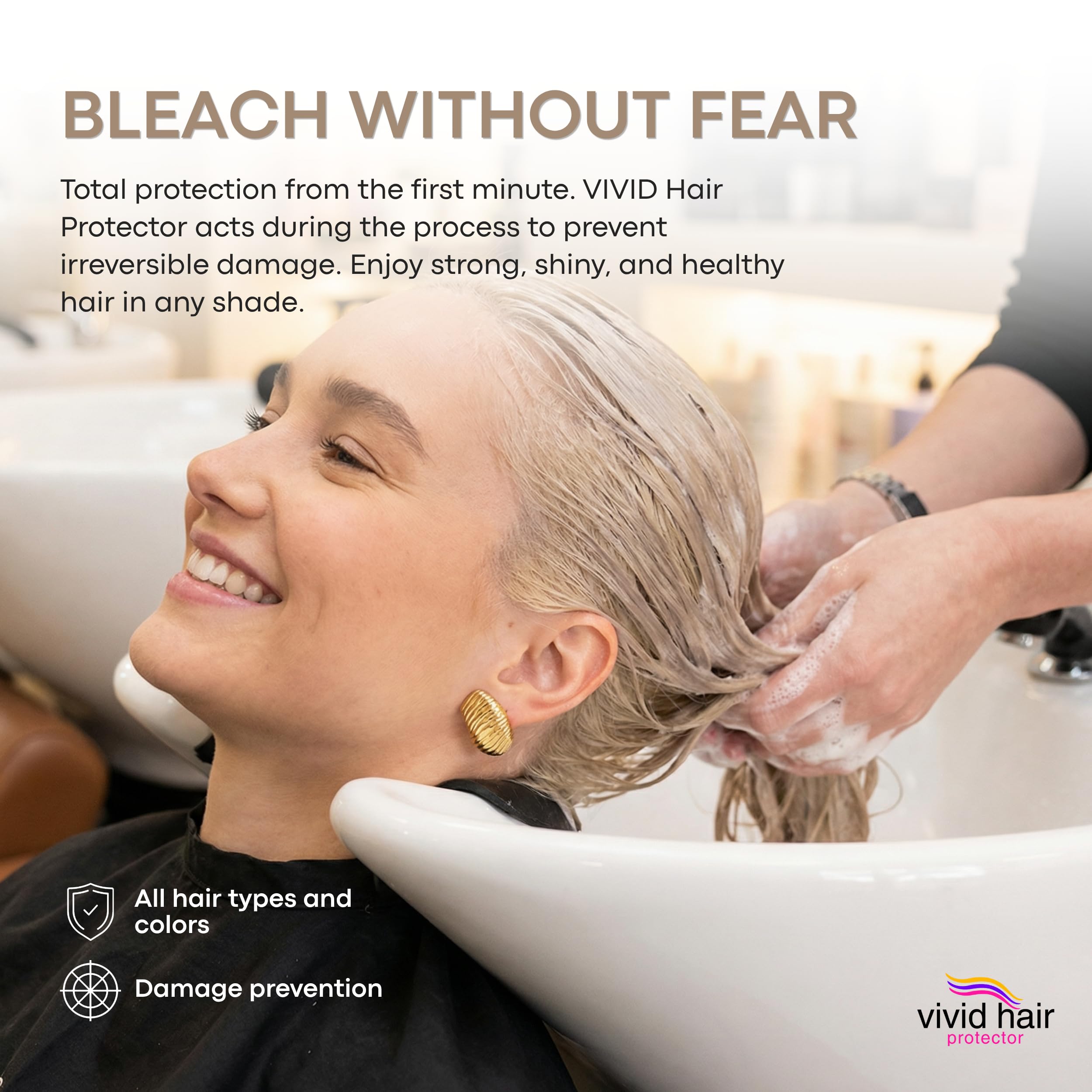 Inverto Revolution damage prevention formula for professional hair bleaching and highlighting