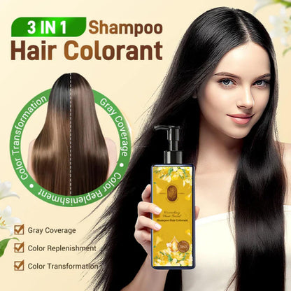 Yarosh floral hair dye ingredients and botanical formula label