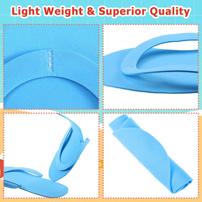 JenPen pedicure slippers showing foldable design and texture