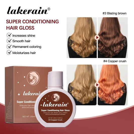 Springsugar hair gloss bottle side profile showing application instructions