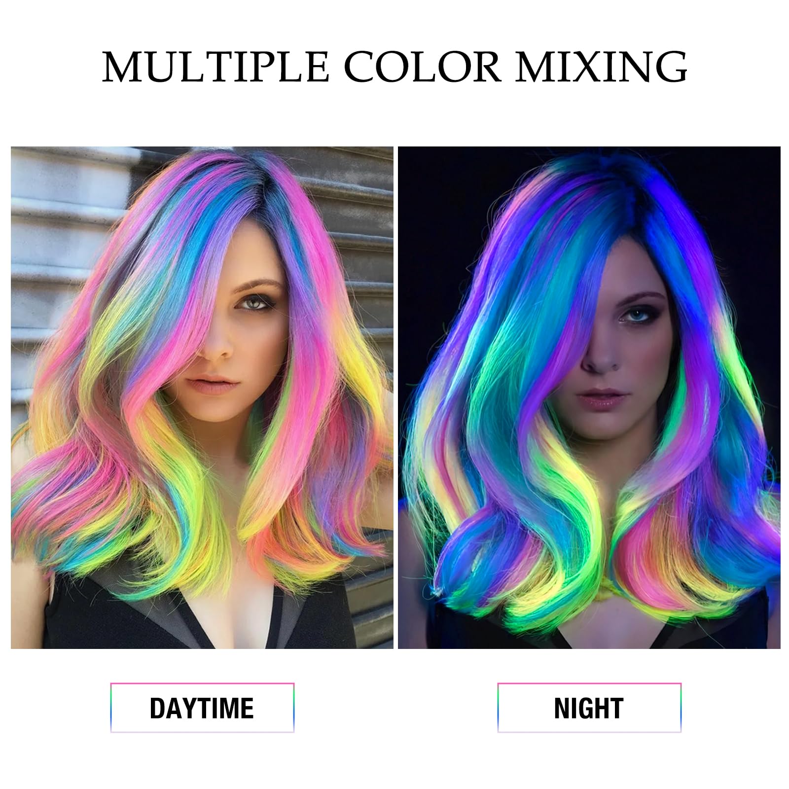 Geuufea temporary hair color applicator tip detail