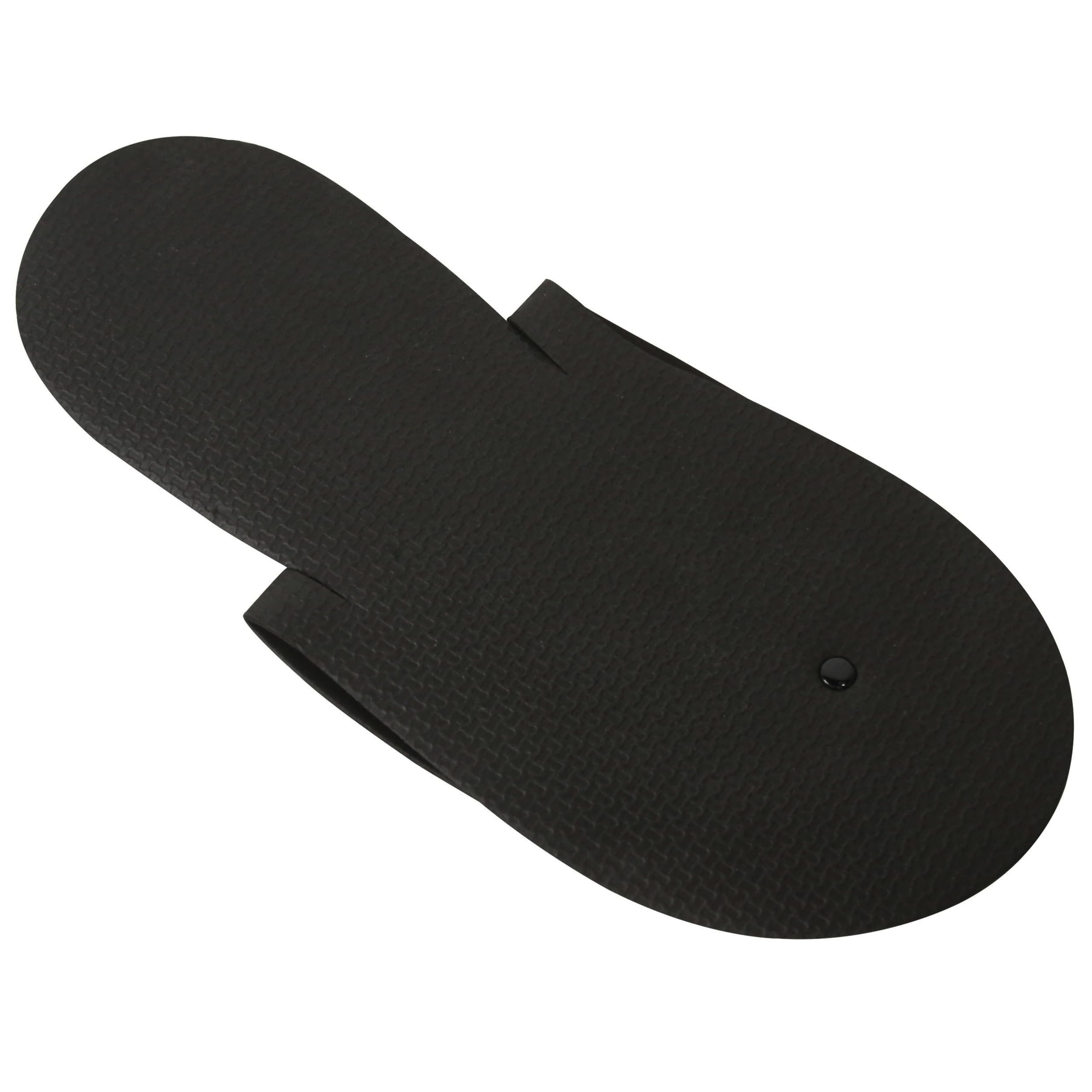 ForPro disposable pedicure flip flops showing non slip textured bottom sole