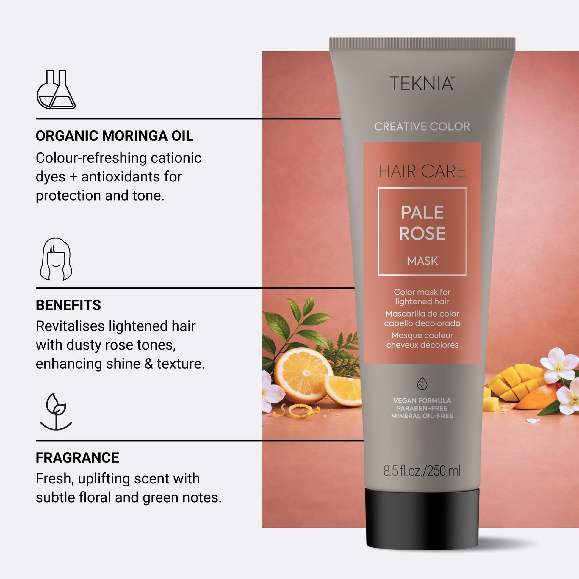 Applying LakmÃ© pink color mask to hair