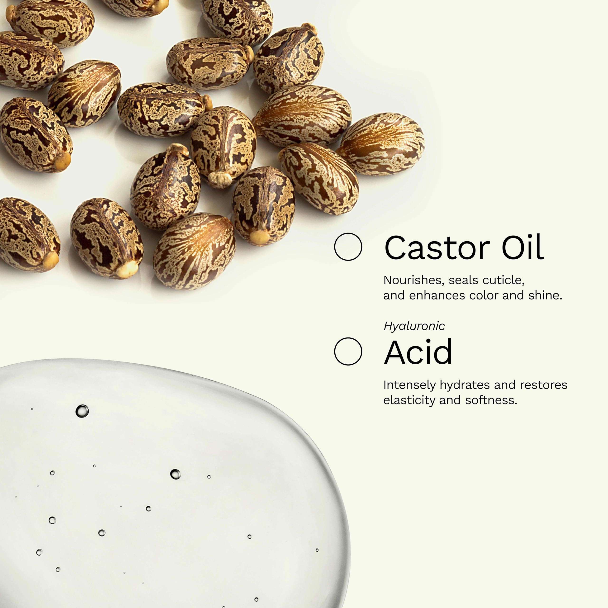 Ginger Milk Natural Care hyaluronic acid gloss for shine