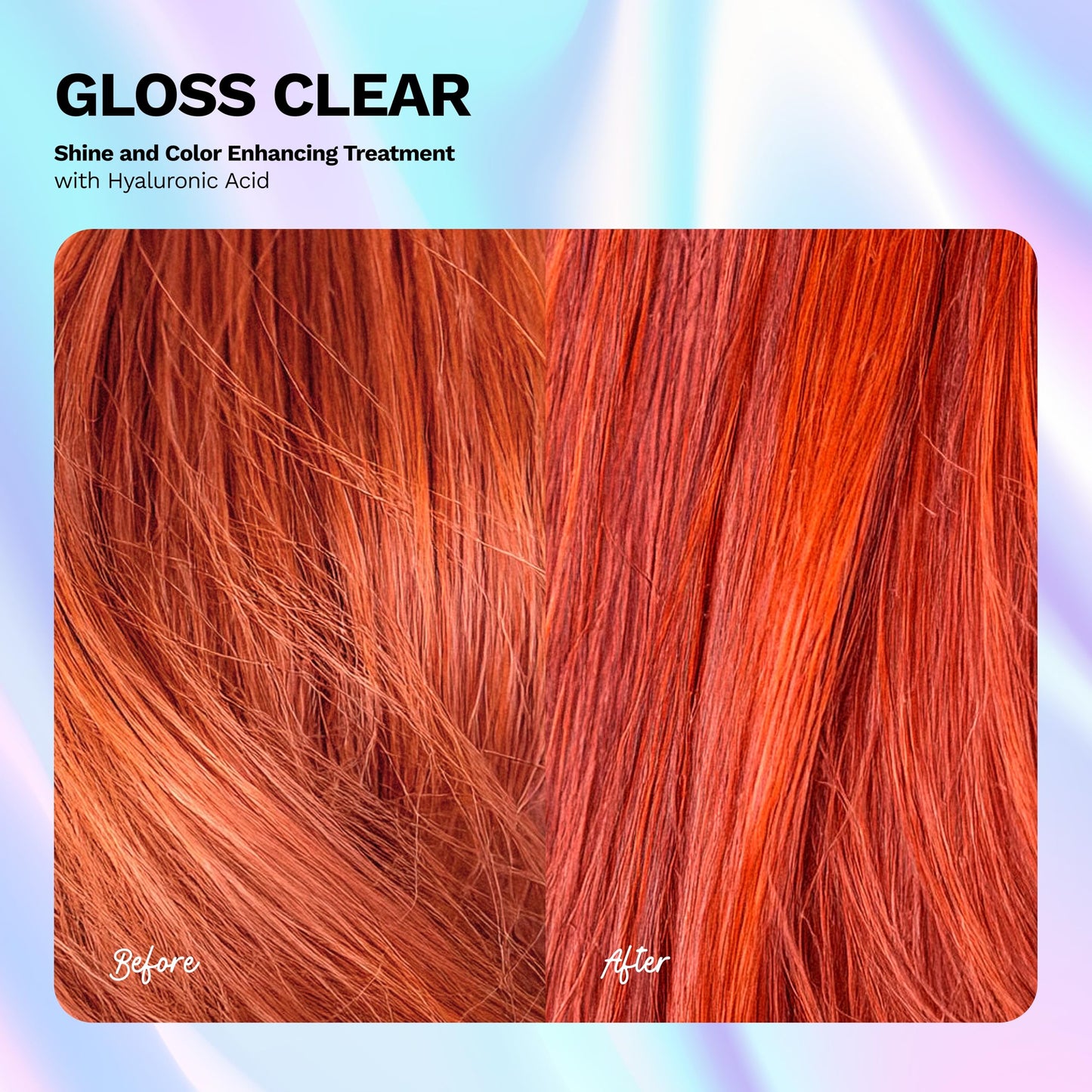 Sulfate-free hair gloss treatment by Ginger Milk