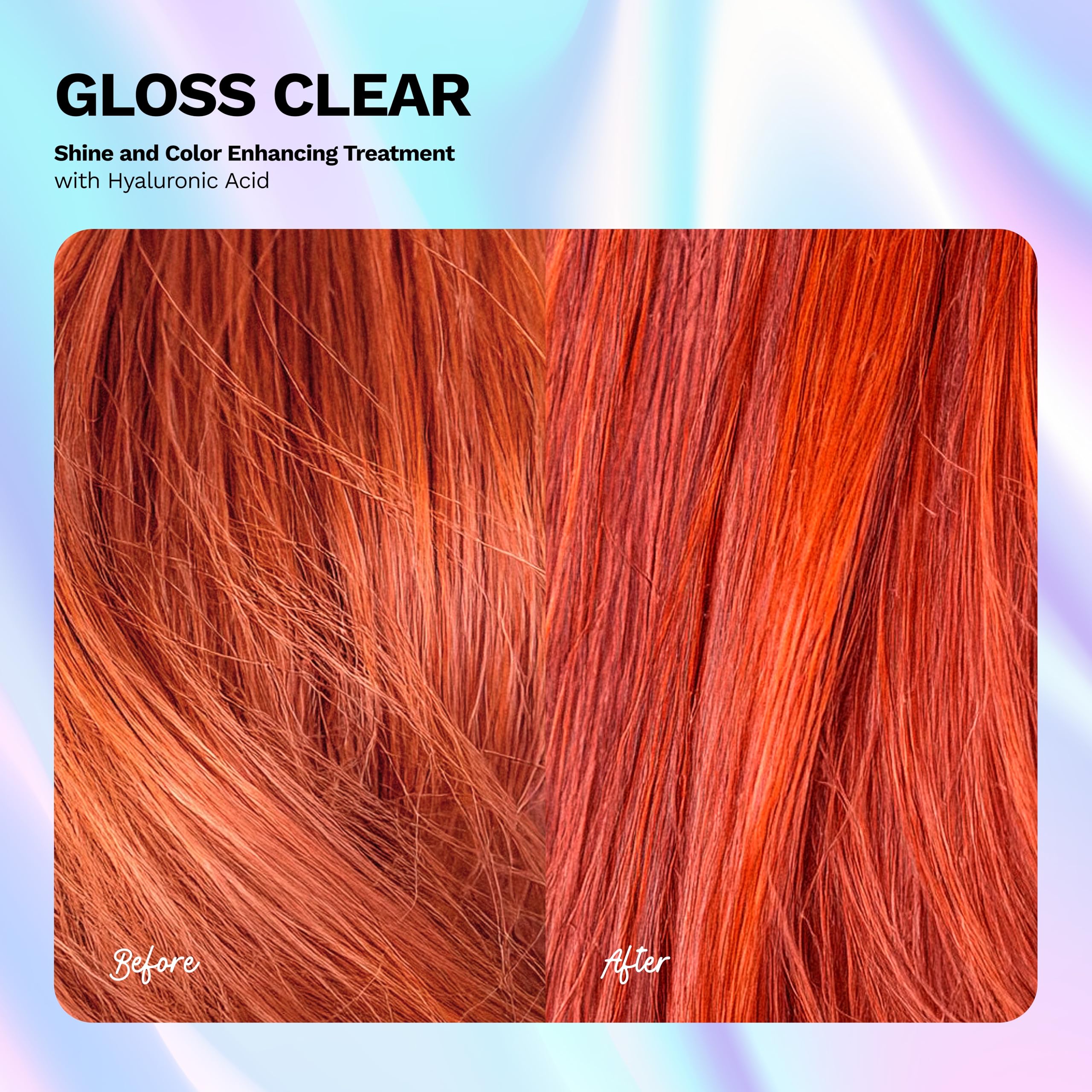 Sulfate-free hair gloss treatment by Ginger Milk