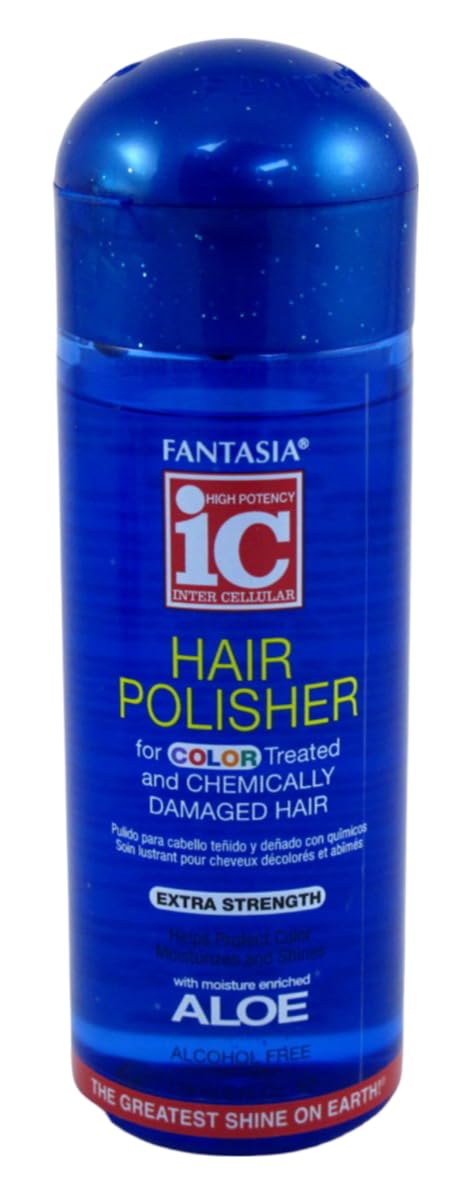 Fantasia Hair Polisher bottle details for chemically damaged hair