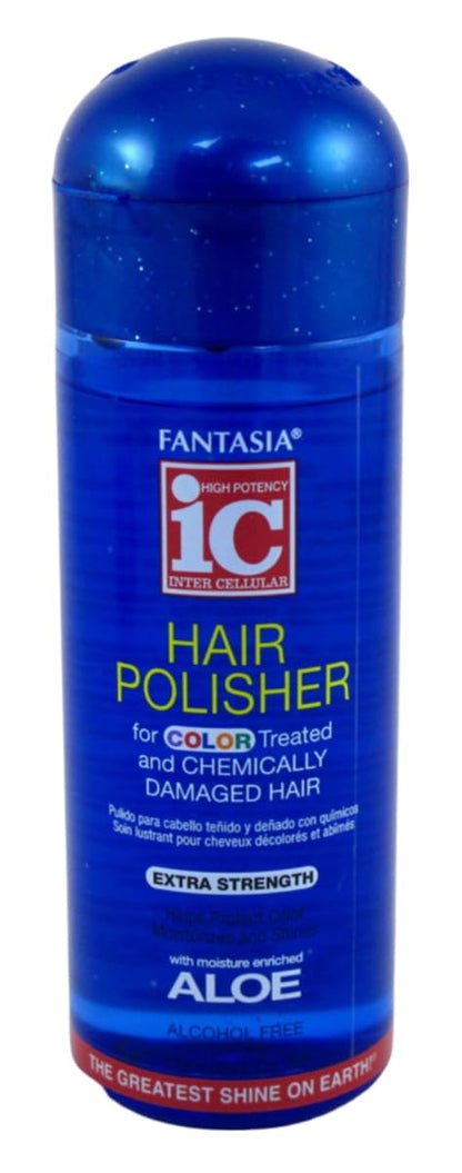 Fantasia Hair Polisher bottle details for chemically damaged hair
