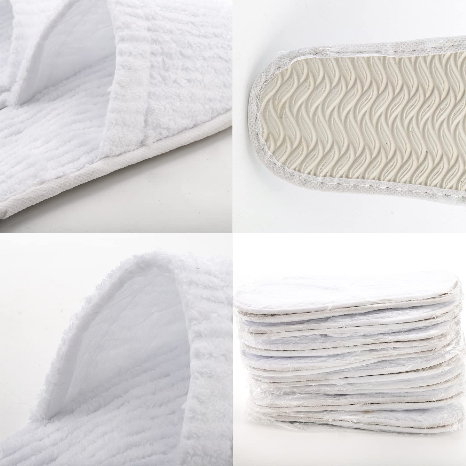Individually wrapped Frcctre disposable guest slippers