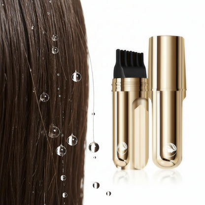 Waterproof hair touch up comb for gray hair coverage