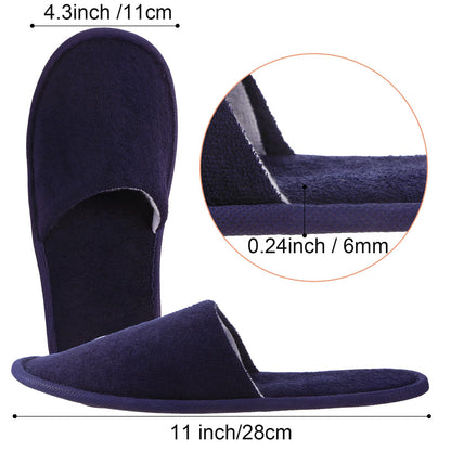 Stack of Geyoga 12 pair disposable spa slippers