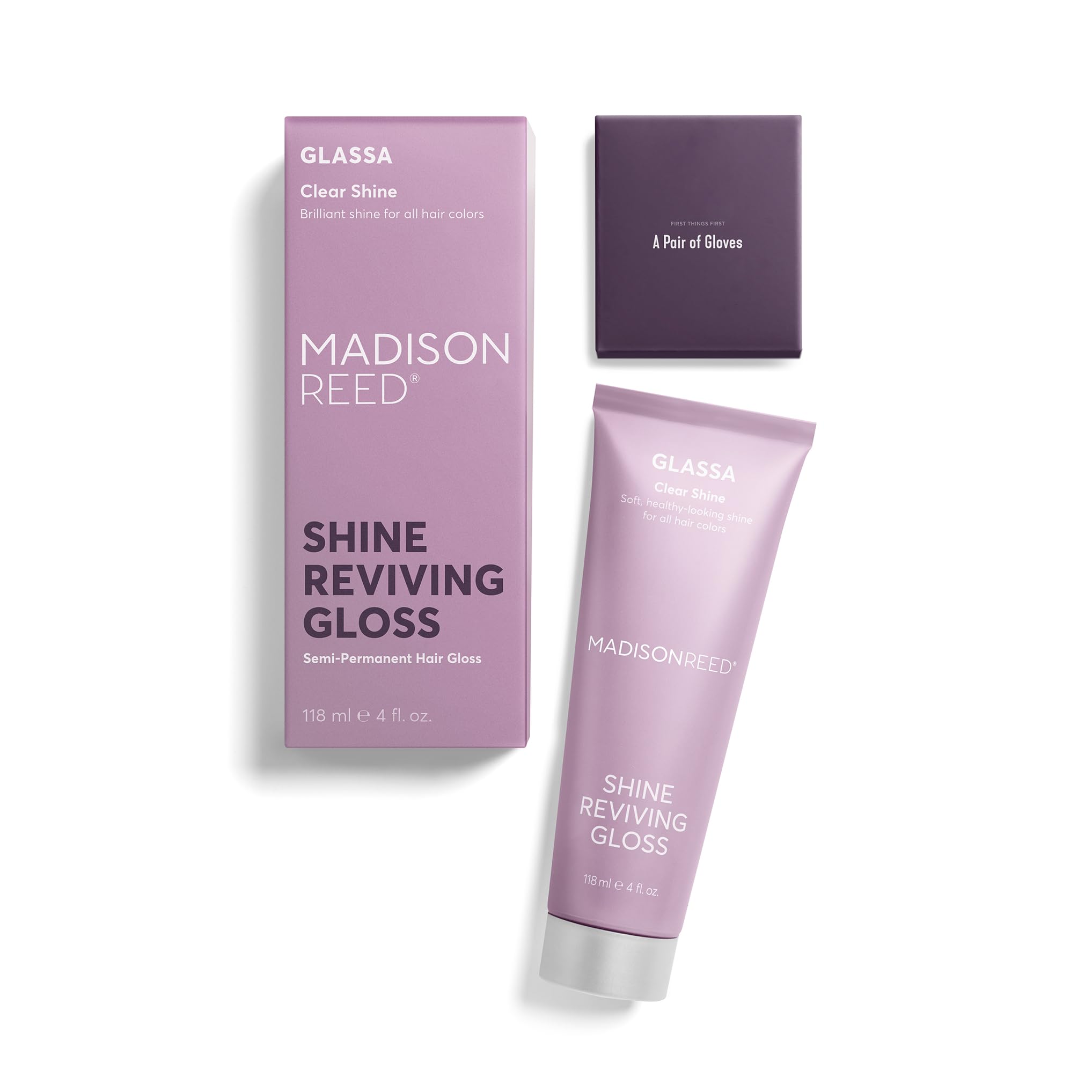 Madison Reed Glassa clear hair gloss 4 fluid ounce tube