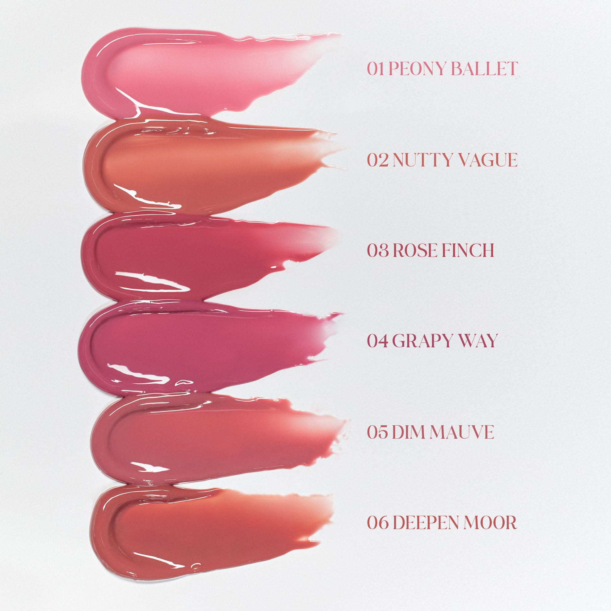 Rom&nd Glasting Color Gloss 08 Cherry Up tube design