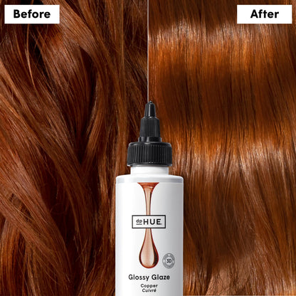 Authentic dpHUE Glossy Glaze Copper in-shower hair gloss