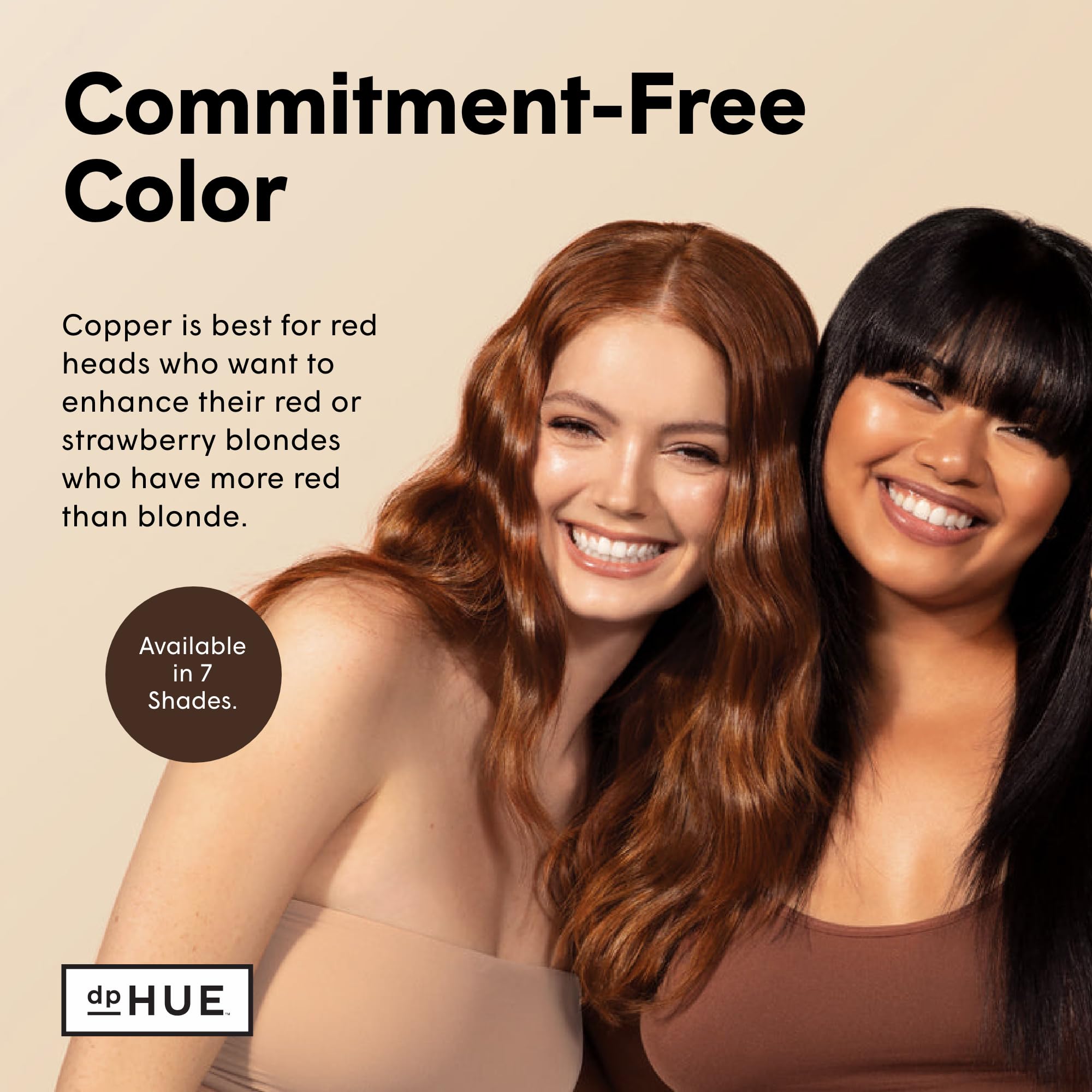 Texture and application of dpHUE Glossy Glaze Copper treatment