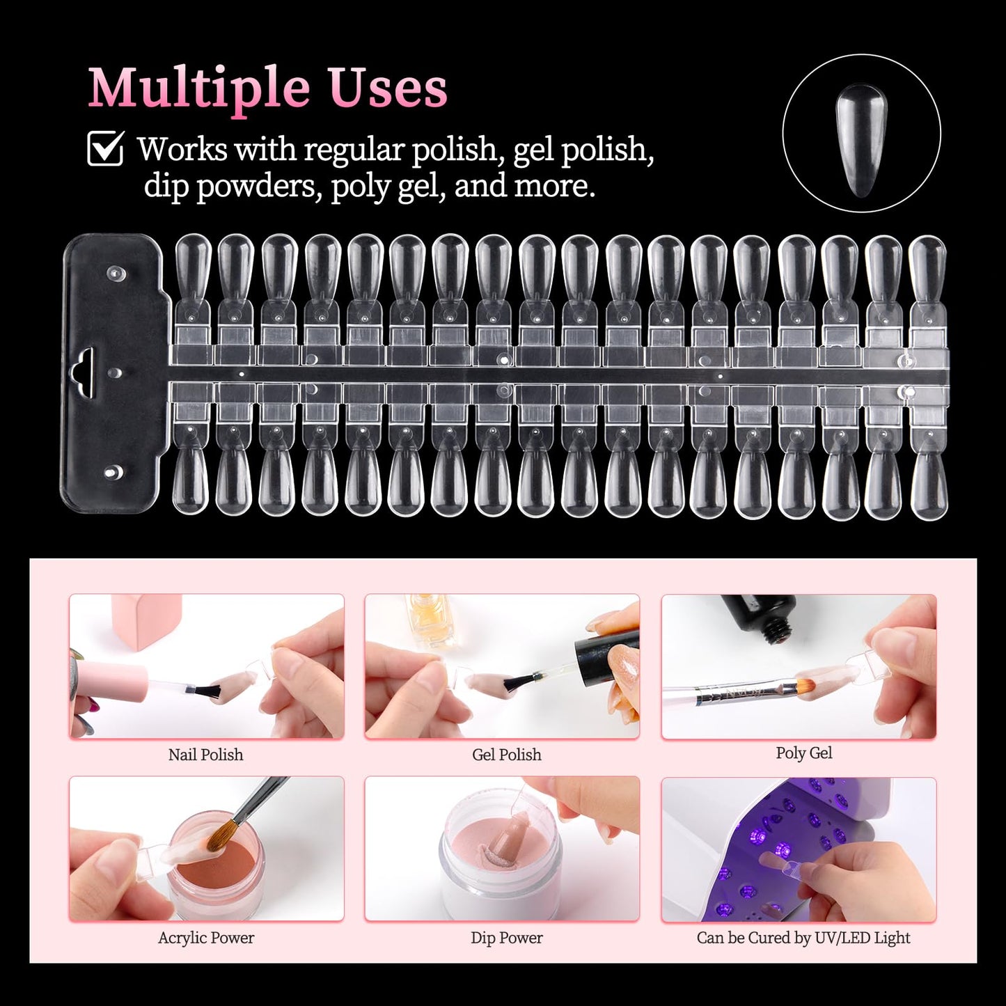 DIY home nail art kit for color testing and swatching