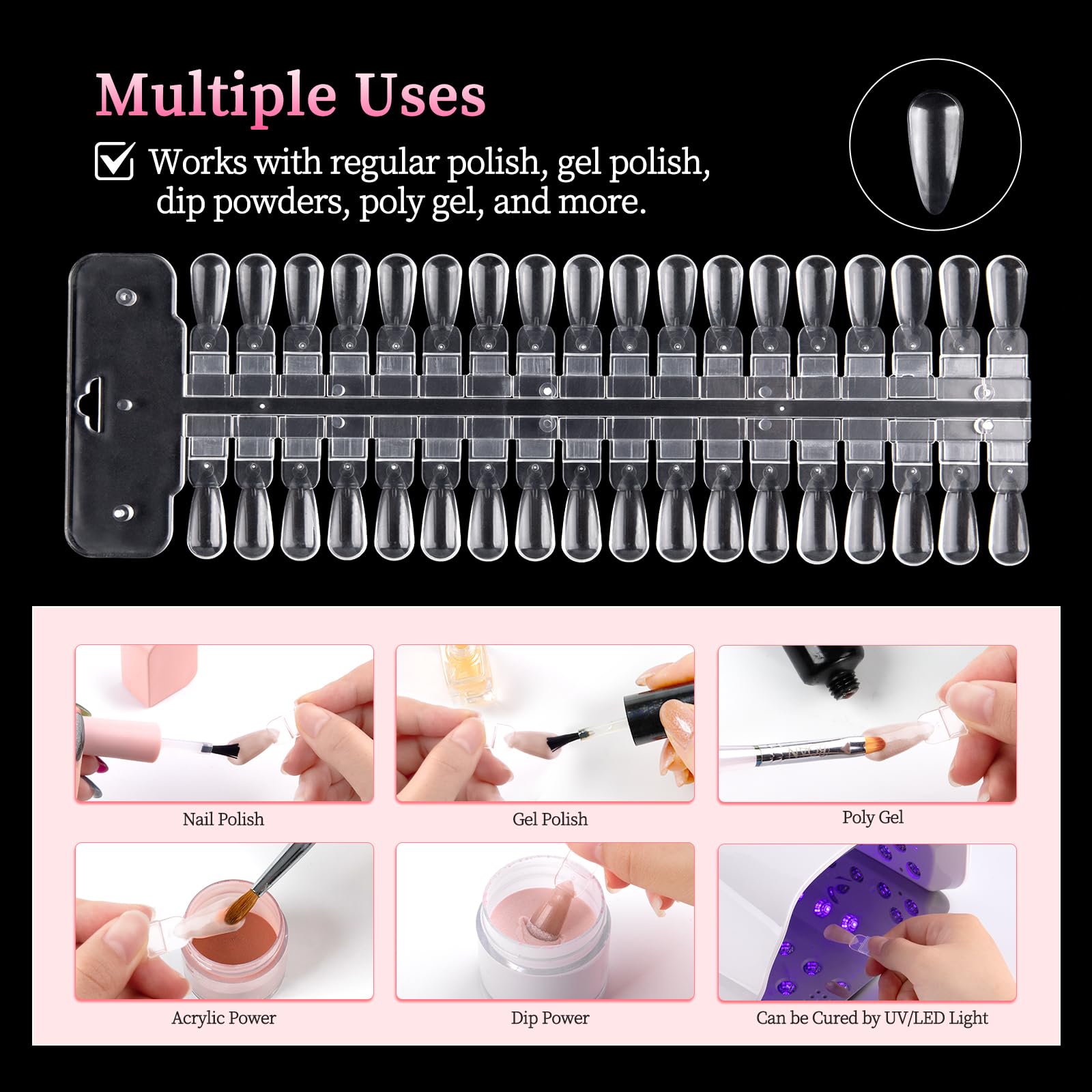 DIY home nail art kit for color testing and swatching