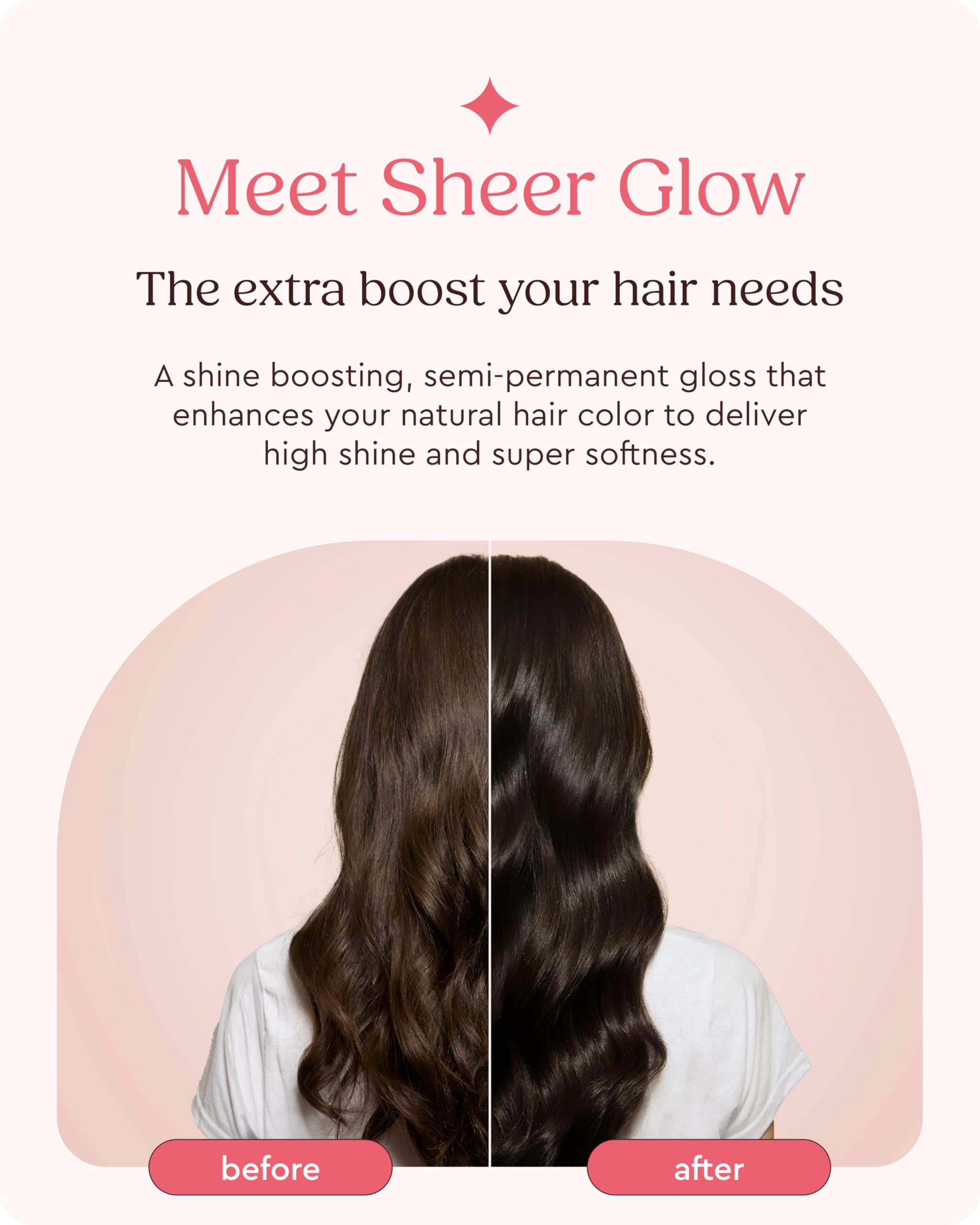 Glaze Supergloss Sheer Glow packaging with dispensing pump