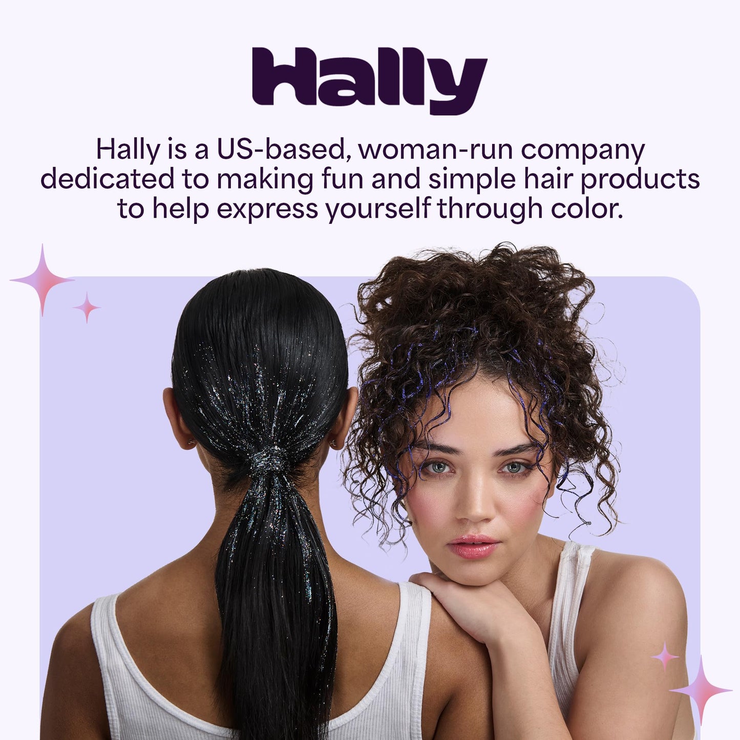 Hally Hair Fluffy G packaging details and usage instructions