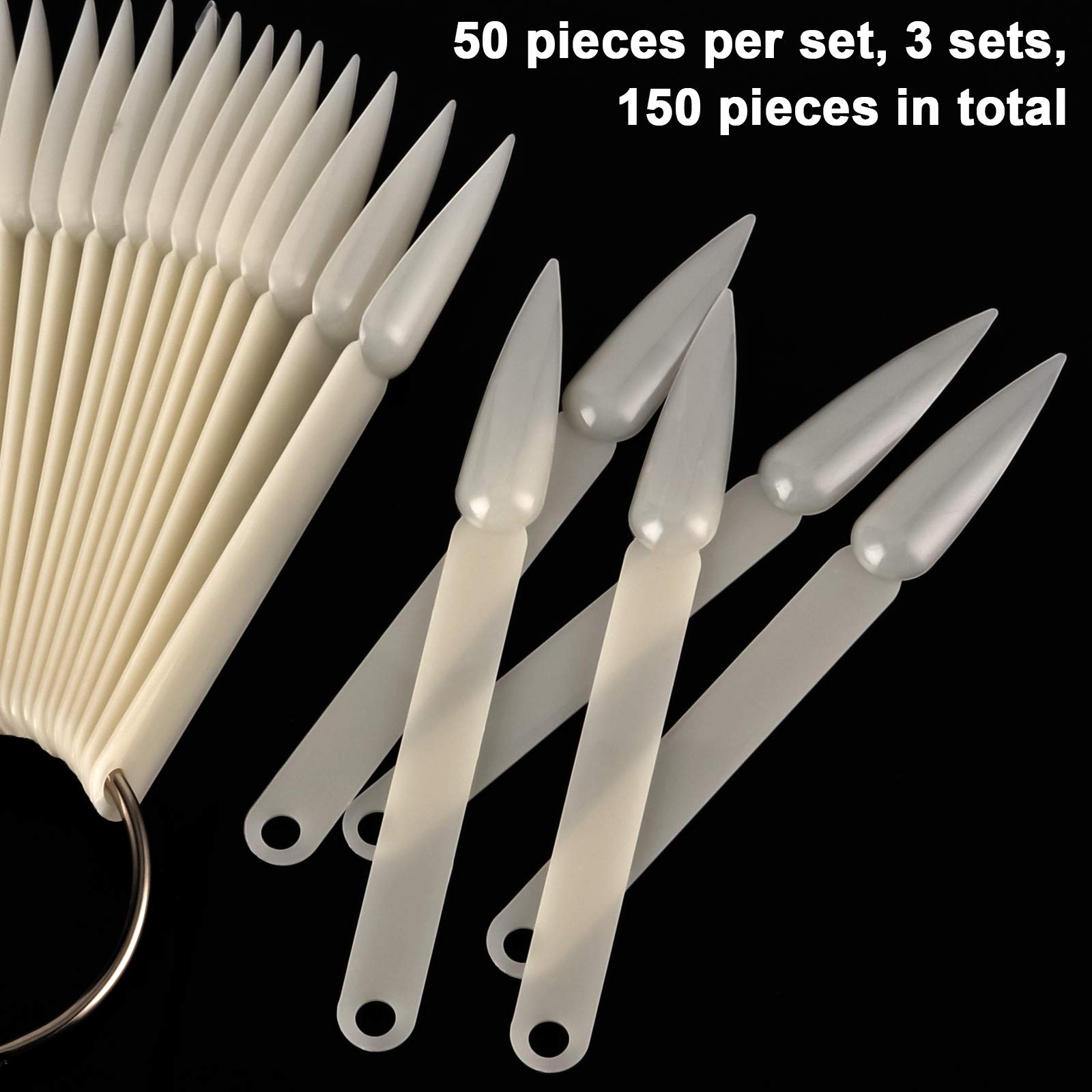 Professional nail art supplies for polish color testing