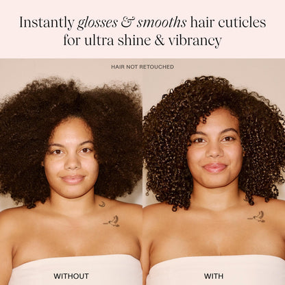 JVN hair gloss product components and ingredients