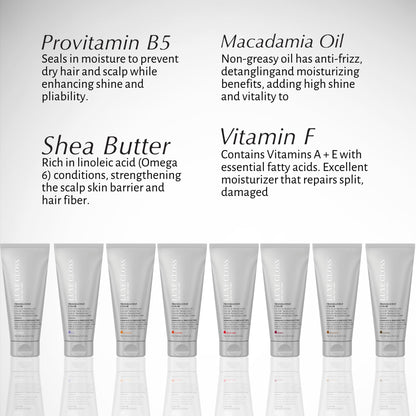 Hair salon professional gloss treatment for home use