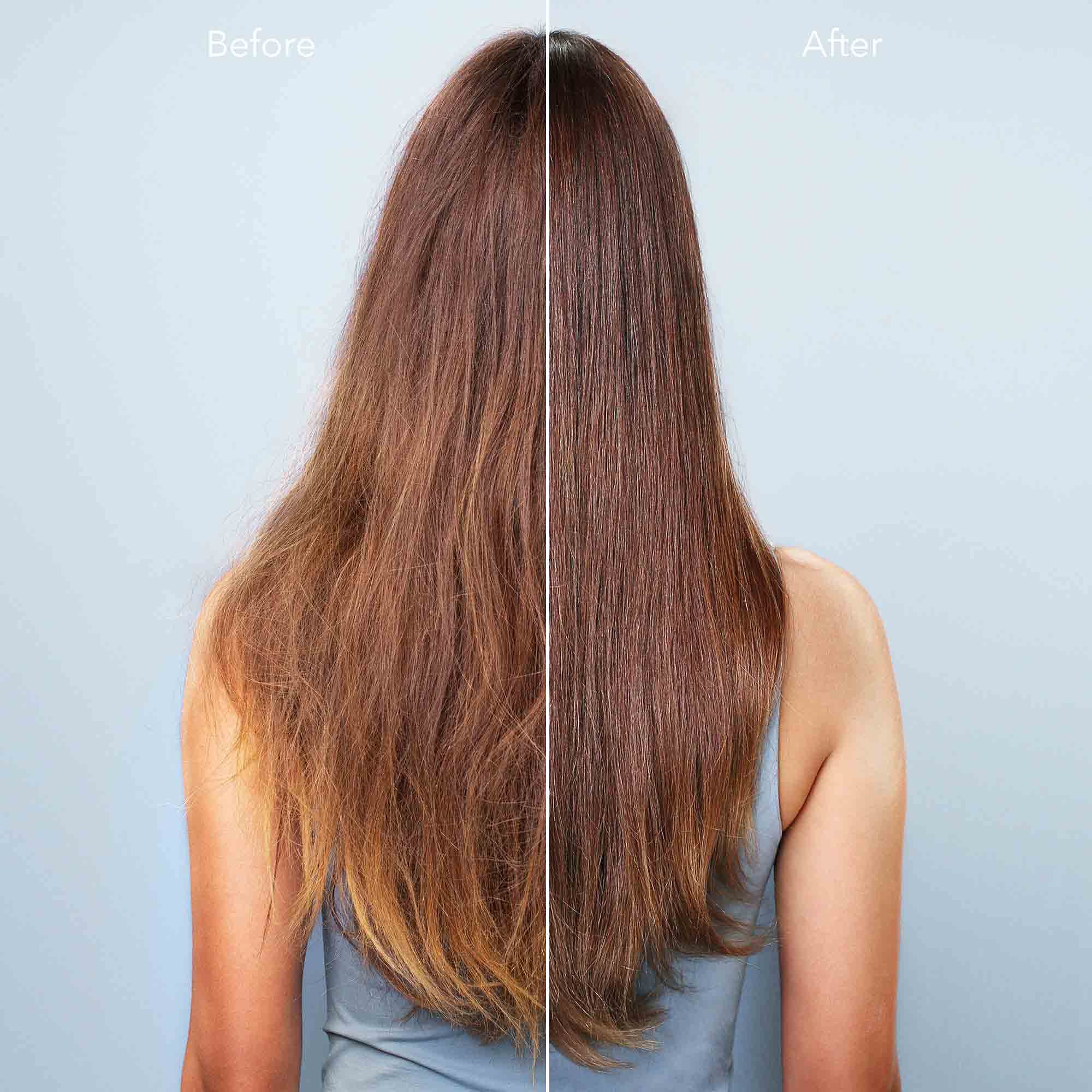Pureology high-gloss hair toner blue formula texture close up