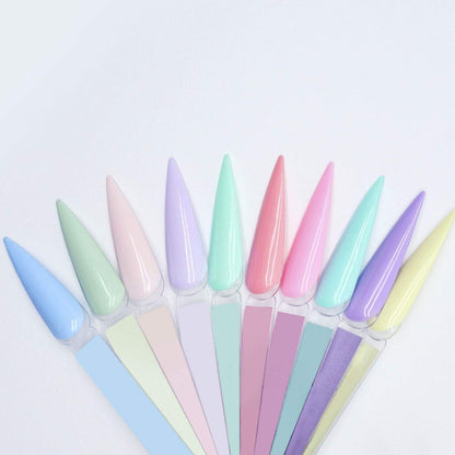 Set of 150 nail color sample sticks for DIY manicure
