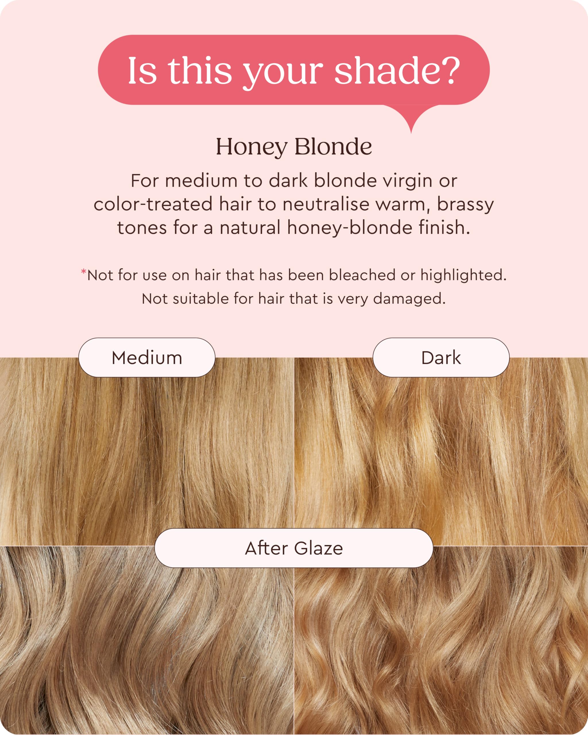 Glaze Super Gloss bottle showing hair conditioning benefits