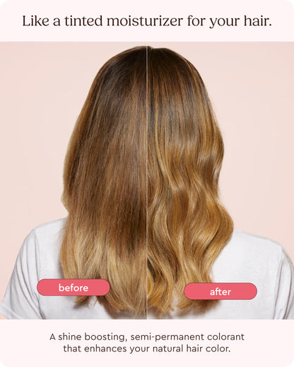 Glaze hair gloss packaging details
