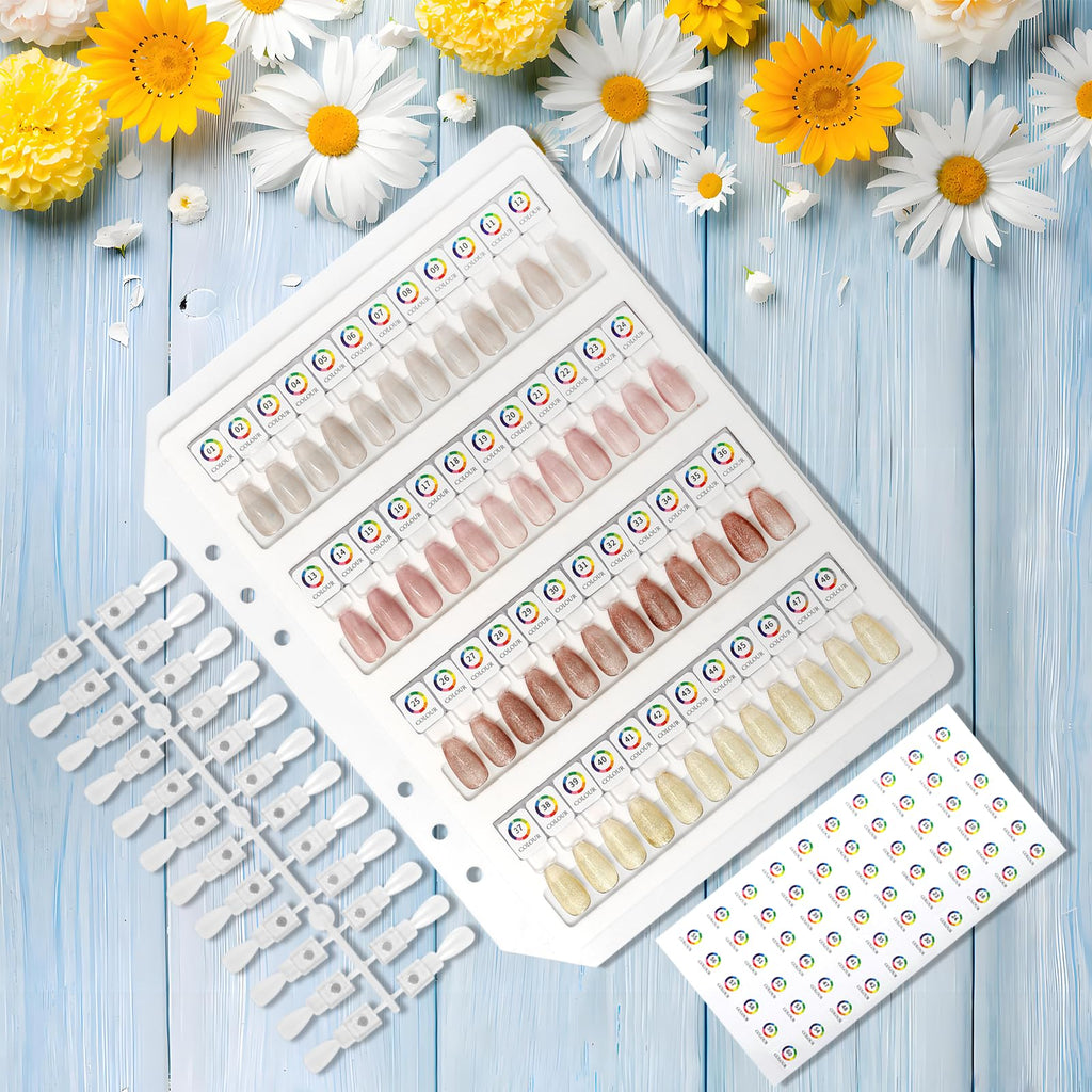C12rtive acrylic display book for salon gel polish collection