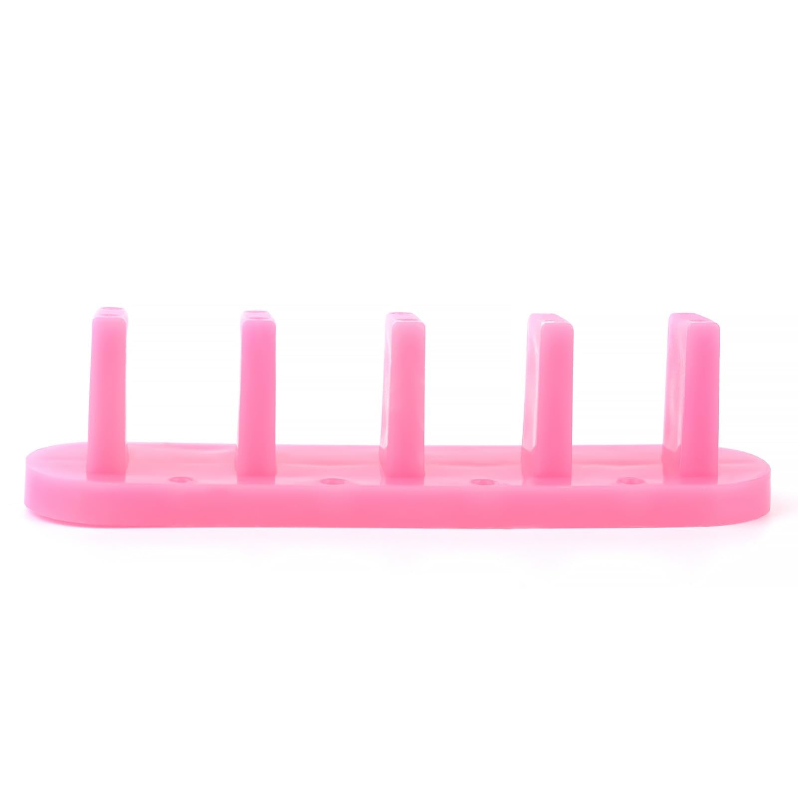 Rose colored nail art display stand for beginners